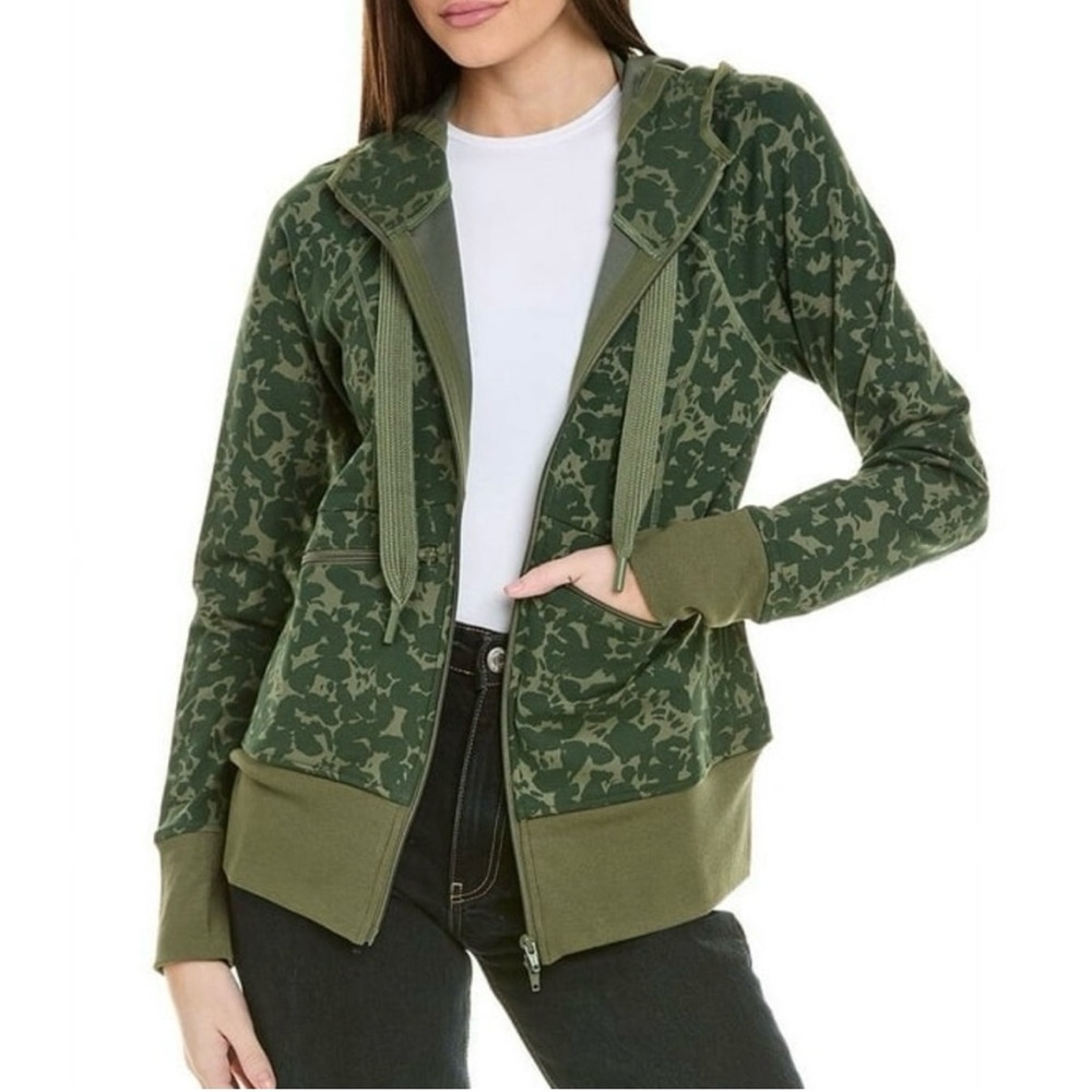 Cabi Camouflage Marathon Zip-up Hoodie Women’s Size S